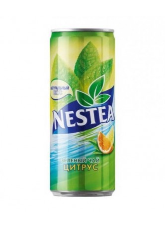 Чай Нести Nestea Зеленый Цитрус 330мл ж/б