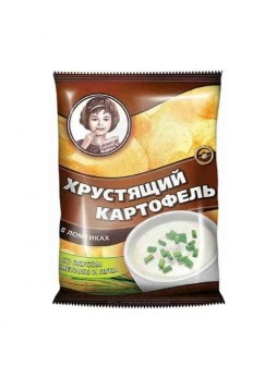 Чипсы Хрустящий картофель Сметана Лук 40 г
