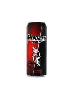 Энергетический напиток Adrenaline Juicy 500мл ж/б