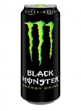 Энергетический напиток Black Monster Green 500 мл ж/б