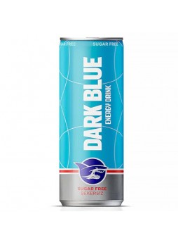 Энергетический напиток DARK BLUE Sugar Free 250 мл ж/б