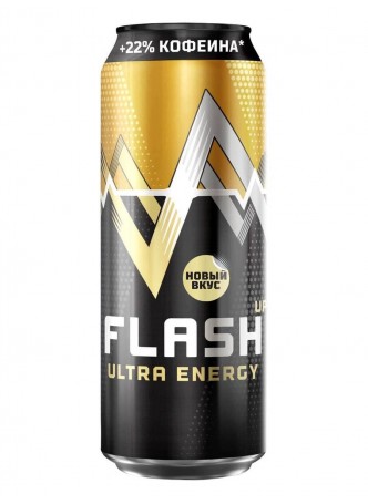 Энергетический напиток Flash Up Ultra Energy 450 мл ж/б оптом