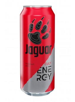 Энергетический напиток  Jaguar CULT 500 мл ж/б
