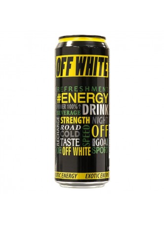 Энергетический напиток OFF WHITE Exotic 450мл ж/б оптом