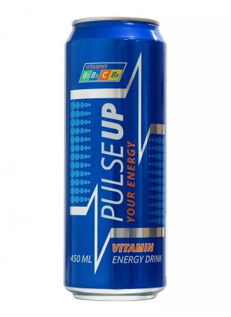 Энергетический напиток PulseUp Energy 450 мл ж/б оптом