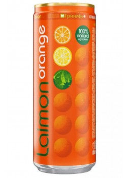 Газированный напиток Laimon Orange 330 мл ж/б
