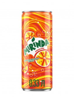 Газированный напиток Mirinda Апельсин 330 мл ж/б