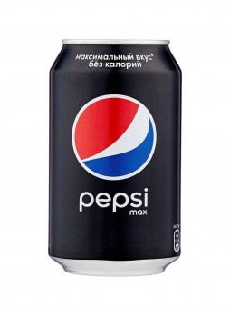 Газированный напиток Pepsi MAX без сахара 330мл ж/б