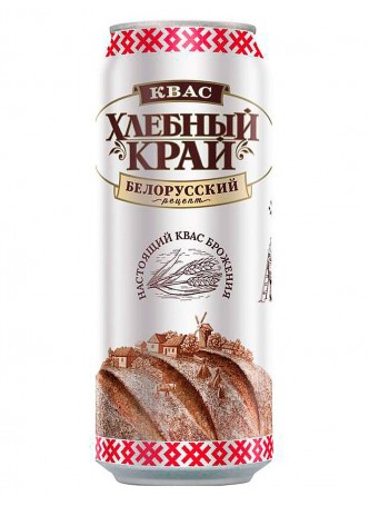 Квас Хлебный Край Белорусский рецепт 450 мл ж/б