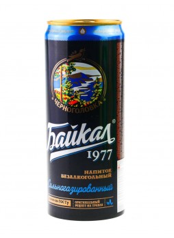 Напиток Черноголовка Байкал 1977 330 мл ж/б