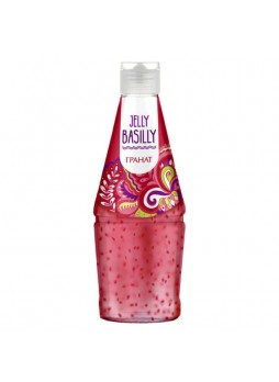 Напиток Jelly Basilly с сем. базилика 300 мл Гранат