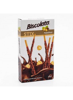 Палочки бисквитные Biscolata STIX Hazelnut 40 г
