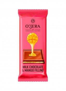 Шоколад O"Zera Milk & Mango молочный с манго 24 г