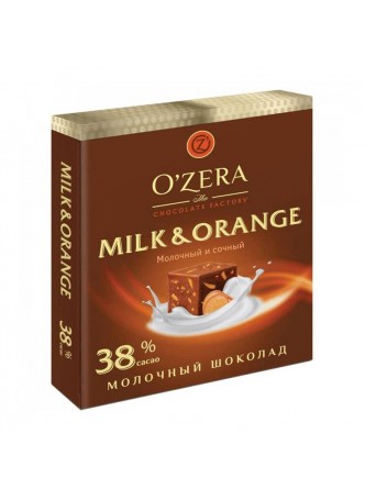 Шоколад OZera молочный Milk & Orange 90 г оптом