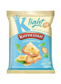 Сухарики Кириешки Light Сливочный сыр 33 г