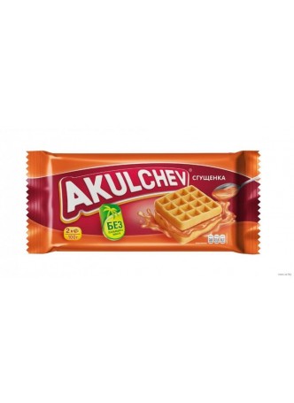 Вафли Венские Akulchev СГУЩЕНКА 100 г