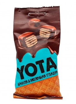 Вафля YOTA в молочно-шоколадной глазури 40 г