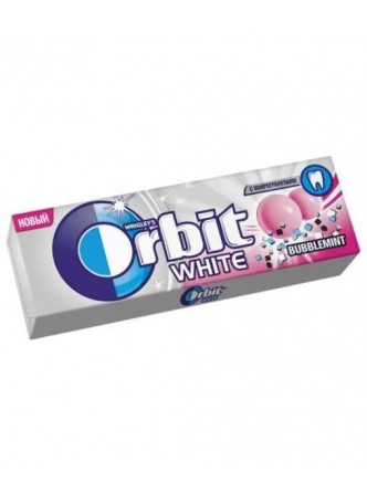 Жевательная резинка Orbit White Bubblemint 13,6г оптом