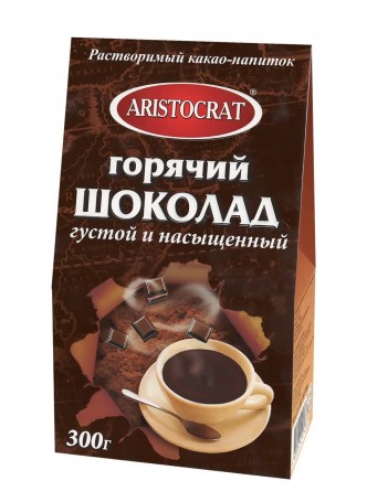 Горячий шоколад Aristocrat Густой и насыщенный 300 г оптом