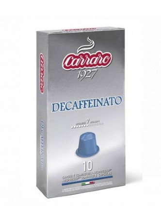Кофе капсулы Carraro Decaffeinato Nespresso оптом