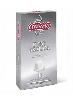 Кофе капсулы Carraro Pure Arabica Nespresso
