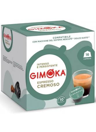 Кофе капсулы Dolce Gusto Gimoka CREMOSO Espresso ×16 оптом