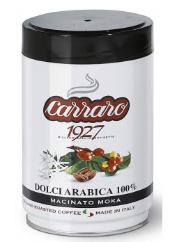 Кофе молотый Carraro Dolci Arabica в банке 250 г