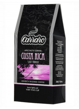 Кофе молотый Carraro Моносорт Арабика Costa-Rica 250 г