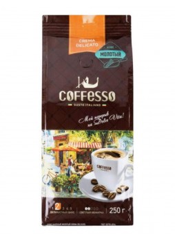 Кофе молотый Coffesso Crema Delicato 250 г
