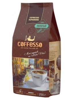 Кофе молотый Coffesso Espresso Superiore 250 г