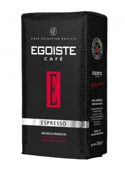 Кофе молотый EGOISTE Cafe Espresso 250 г