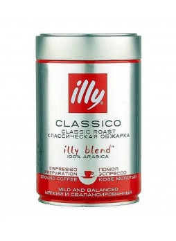 Кофе молотый illy Espresso Classico 250 г