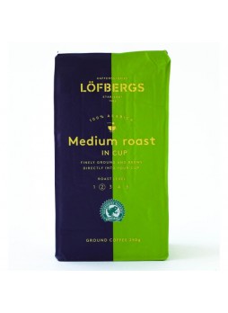 Кофе молотый Lofbergs Medium Roast in cup 250 г