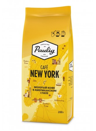 Кофе молотый Paulig Cafe New York 200 г