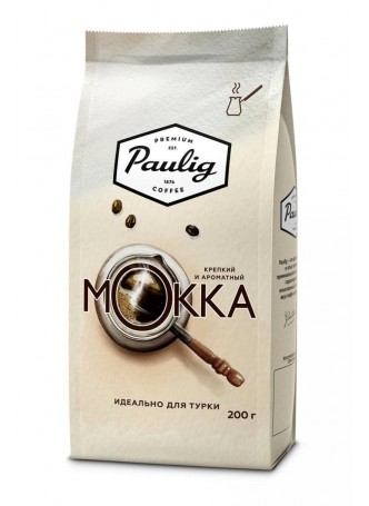 Кофе молотый Paulig Mokka для турки 200 г оптом