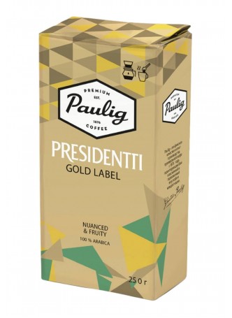 Кофе молотый Paulig Presidentti Gold Label 250 г оптом