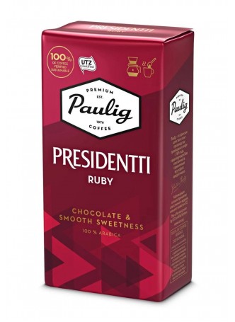 Кофе молотый Paulig Presidentti Ruby 250 г оптом