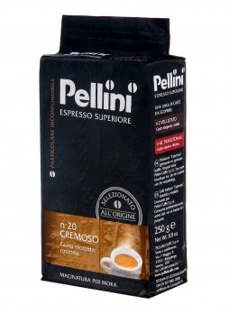 Кофе молотый Pellini nº20 Moka Cremoso 250 г