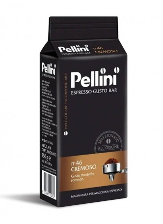 Кофе молотый Pellini nº46 Espresso Cremoso 250 г оптом