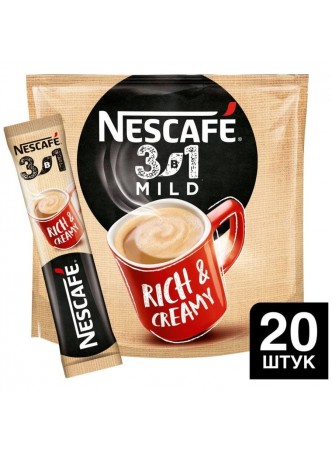 Кофе Nescafe 3в1 Мягкий стик 14.5 г оптом