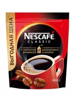 Кофе раств. с молотым Nescafé Classic пакет 500 г