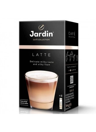 Кофе растворимый Jardin Latte 8 стиков × 18 г оптом