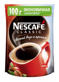 Кофе растворимый Nescafé Classic пакет 100 г