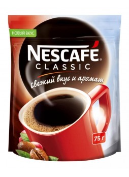 Кофе растворимый Nescafé Classic пакет 75 г