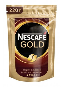 Кофе растворимый Nescafé Gold пакет 220 г