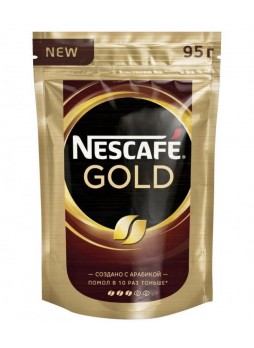 Кофе растворимый Nescafé Gold пакет 95 г