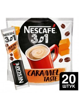 Кофе в стике Nescafe 3в1 Карамель стик 14.5 г