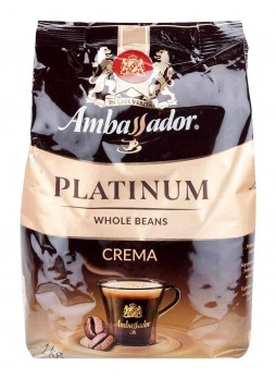 Кофе в зернах Ambassador Platinum Crema 1000 г