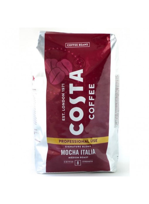 Знай кофе. Кофе в зернах Costa Coffee 1000г. Кофе Costa Signature Blend. Кофе Mocha italiano. Кофе натуральный зерновой средней обжарки Signature Blend пак 1000г.