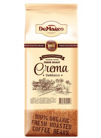 Кофе в зернах DeMarco Fresh Roast Crema 1000 г оптом